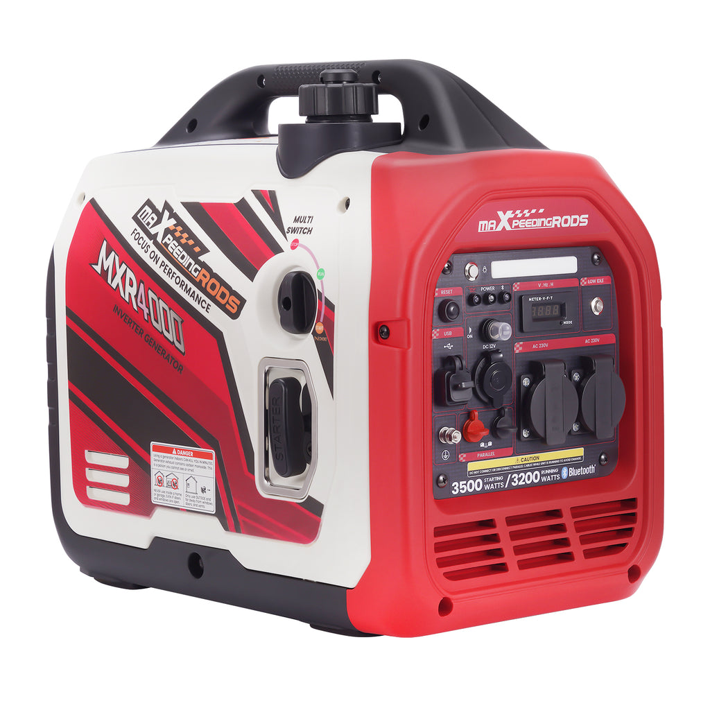 Gasolina 3.5KW Generador De Corriente Inversor APP Monitoreo Portátil 22kg
