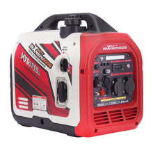 Load image into Gallery viewer, Gasolina 3.5KW Generador De Corriente Inversor APP Monitoreo Portátil 22kg