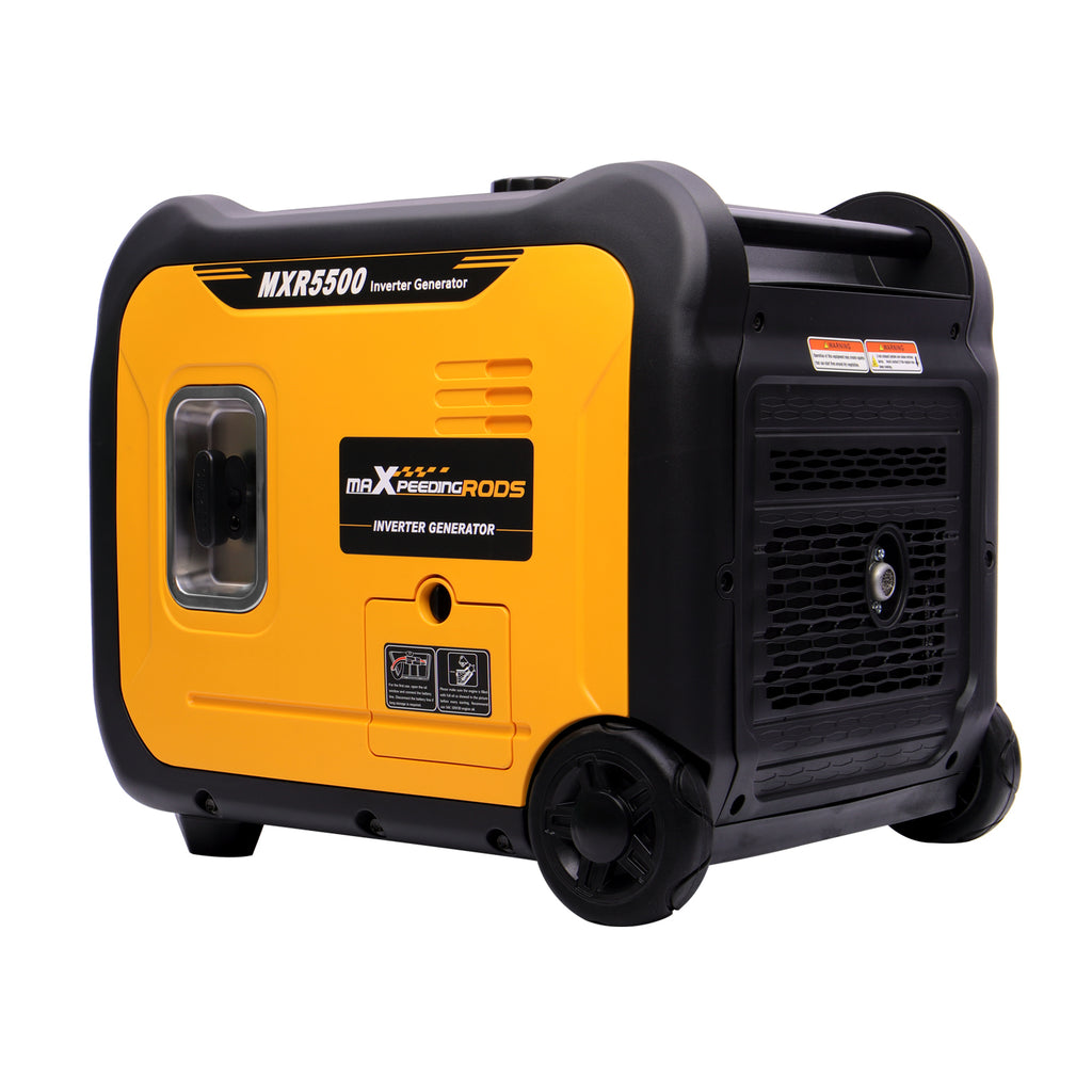 ma Xpeedingrods 5500W Portable Inverter Generator Petrol Silent Pure Sine Wave Generator for Camping, RV Travel,Home,or Jobsites