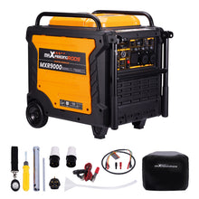 Load image into Gallery viewer, Inverter Petrol Generator Portable 7500W E-start with ATS Interface and wheels