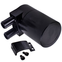 Load image into Gallery viewer, Double Baffled Close Loop Engine Oil Catch Can compatible with Nissan 19mm Billet Aluminum