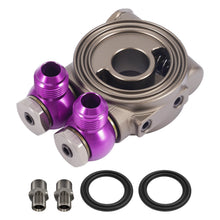 Load image into Gallery viewer, Thermostatic Oil Filter Sandwich Adapter M20x1.5 3/4-16UNF AN10 NPT Sensor Ports