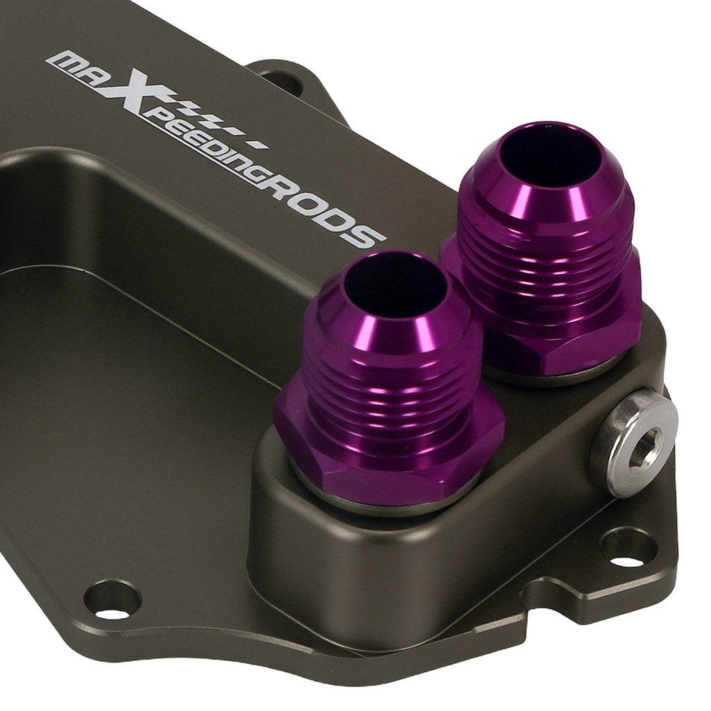 AN10 Oil Cooler Sandwich Plate compatible for Mini 1.5/2.0T F54 F55 F60 B38/B48