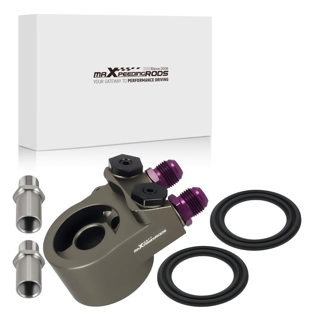 Aluminium AN10 Oil Filter Adapter geschikt voor Subaru BRZ geschikt voor Toyota GR86 GT86 M20*1.5