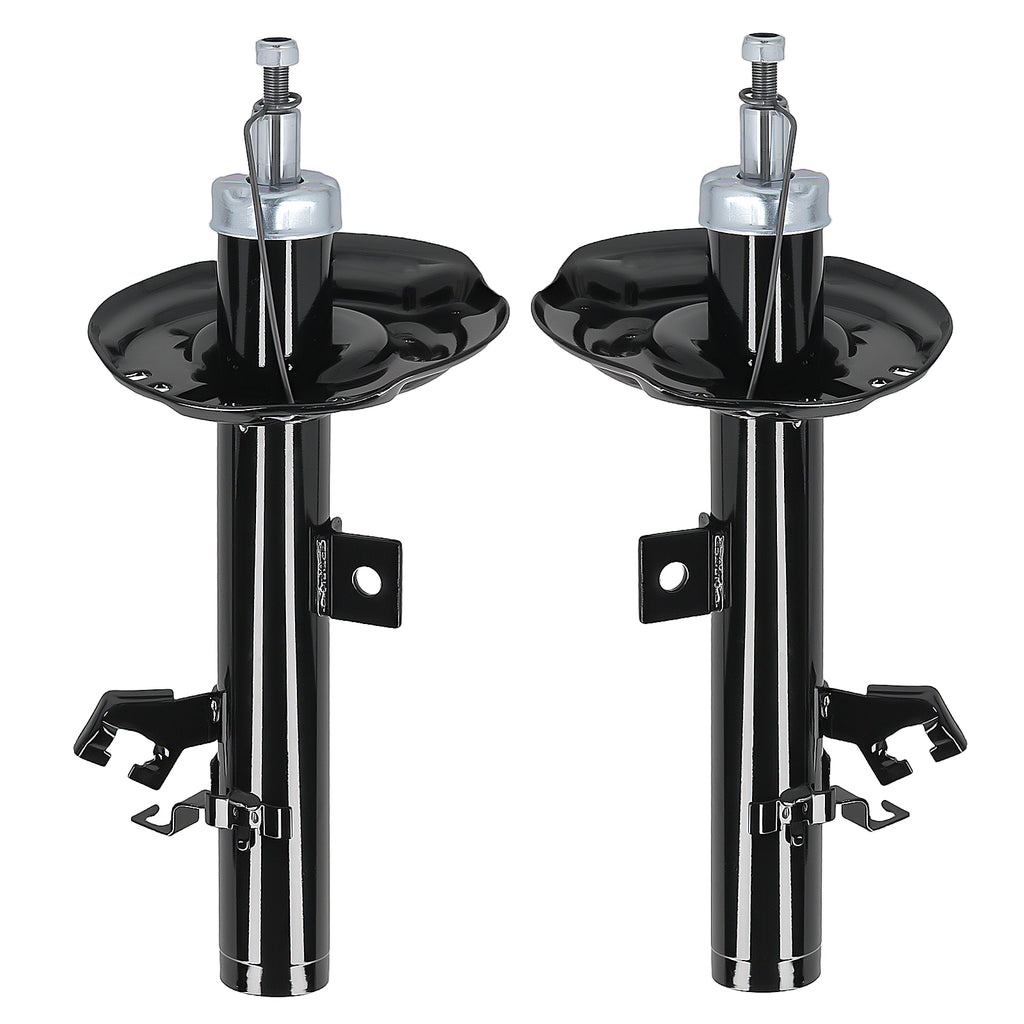 2x Front Shock Absorbers geschikt voor Nissan Qashqai II J11 geschikt voor Renault Kadjar HA Left Right