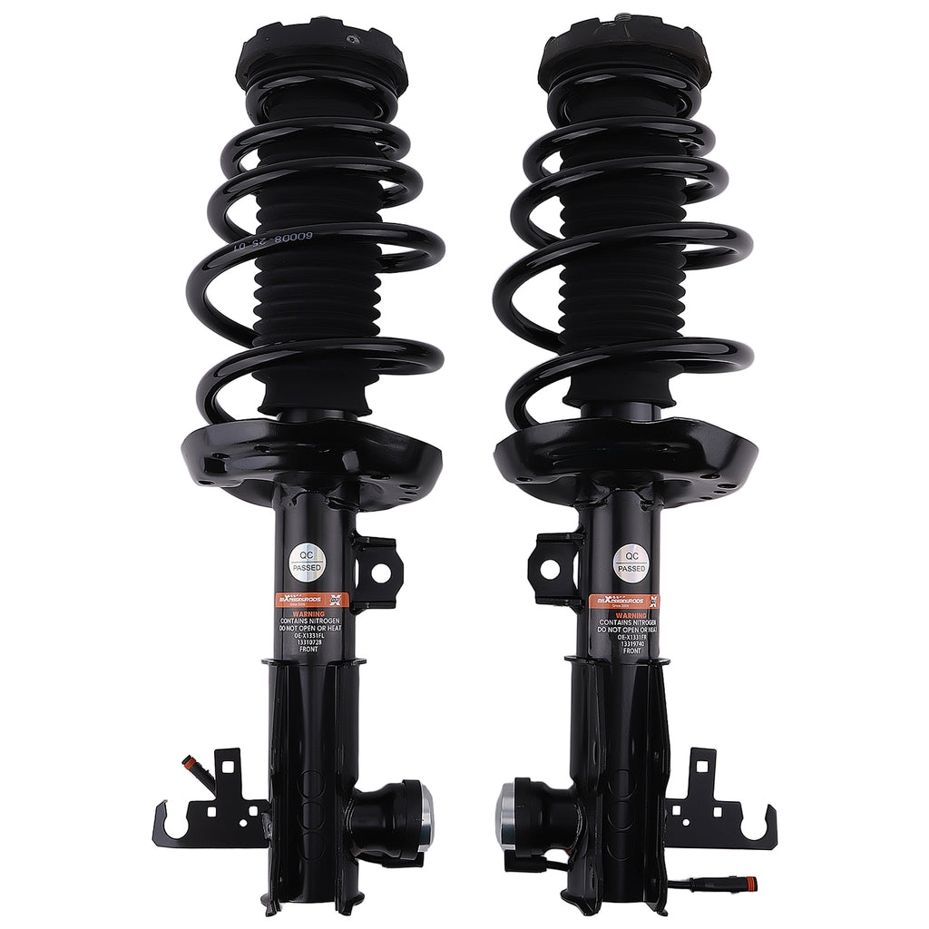 Pair Front L+R Shock Absorber Struts geschikt voor Vauxhall Opel Insignia A G09 geschikt voor FWD 2008-