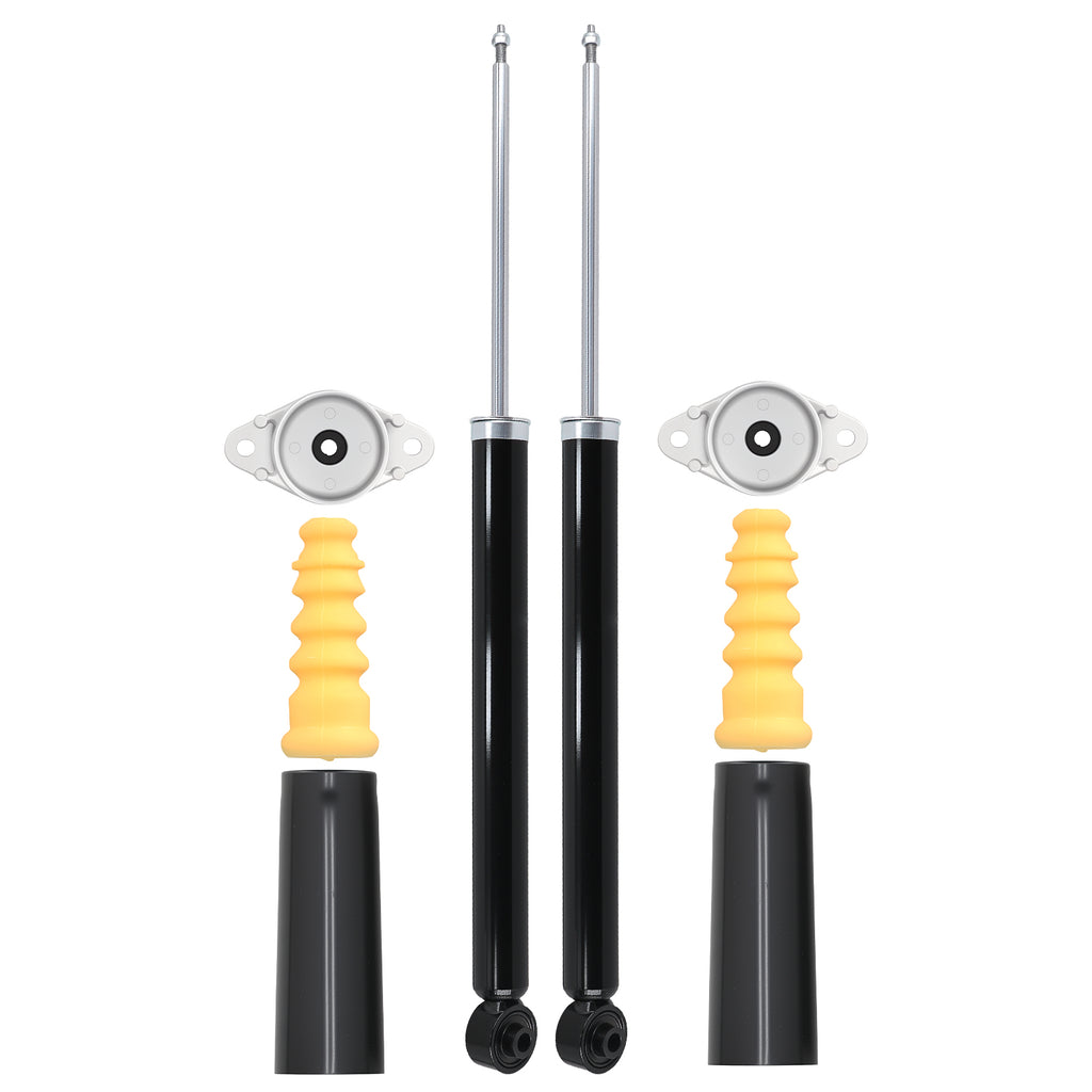 2x Amortisseurs + supports de dôme +protection Kit compatible for Ford Fusion 02-12 1207444