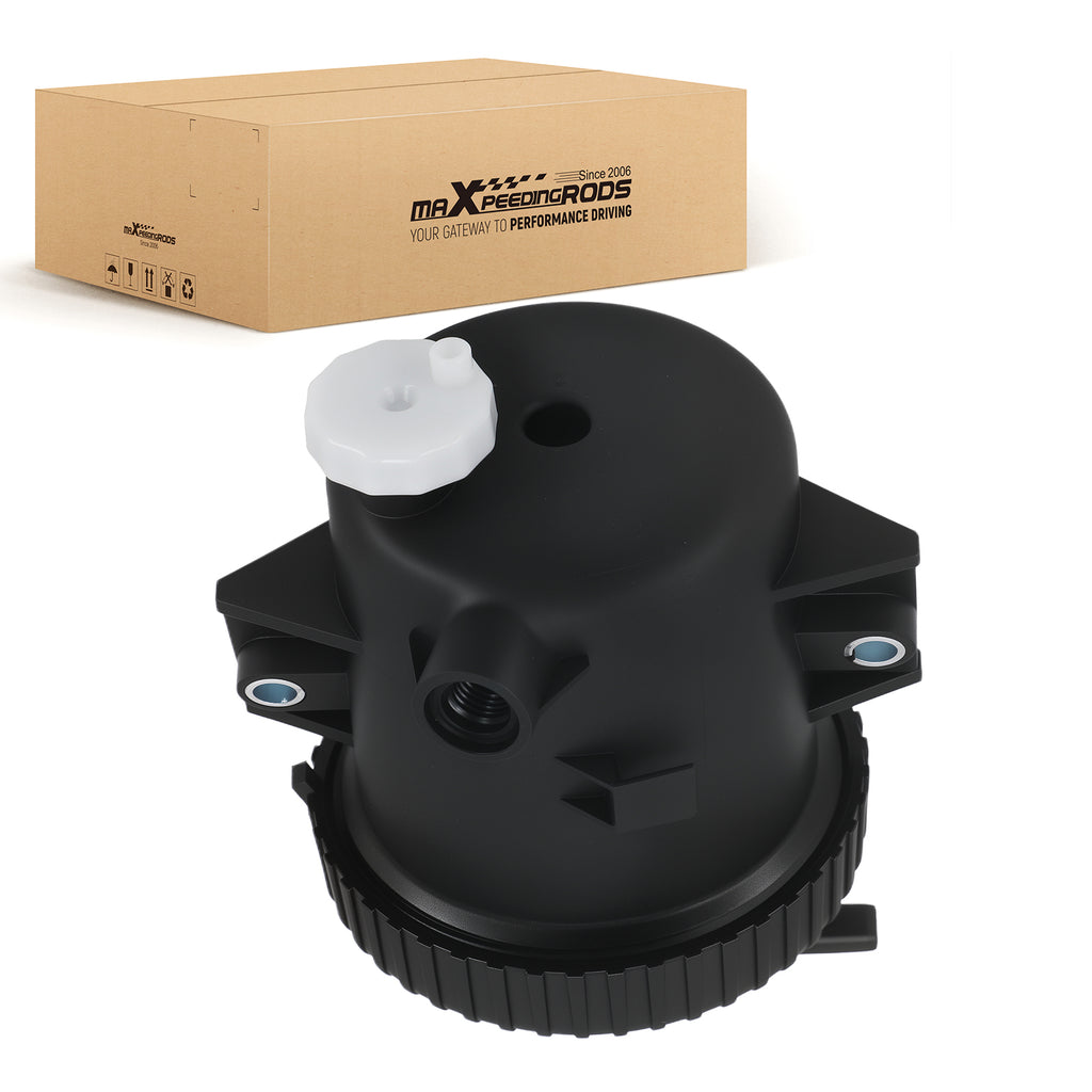 Fuel Filter Housing compatible with Citroen C4 2007-2008 C5 2001-2008 1906A2 Black