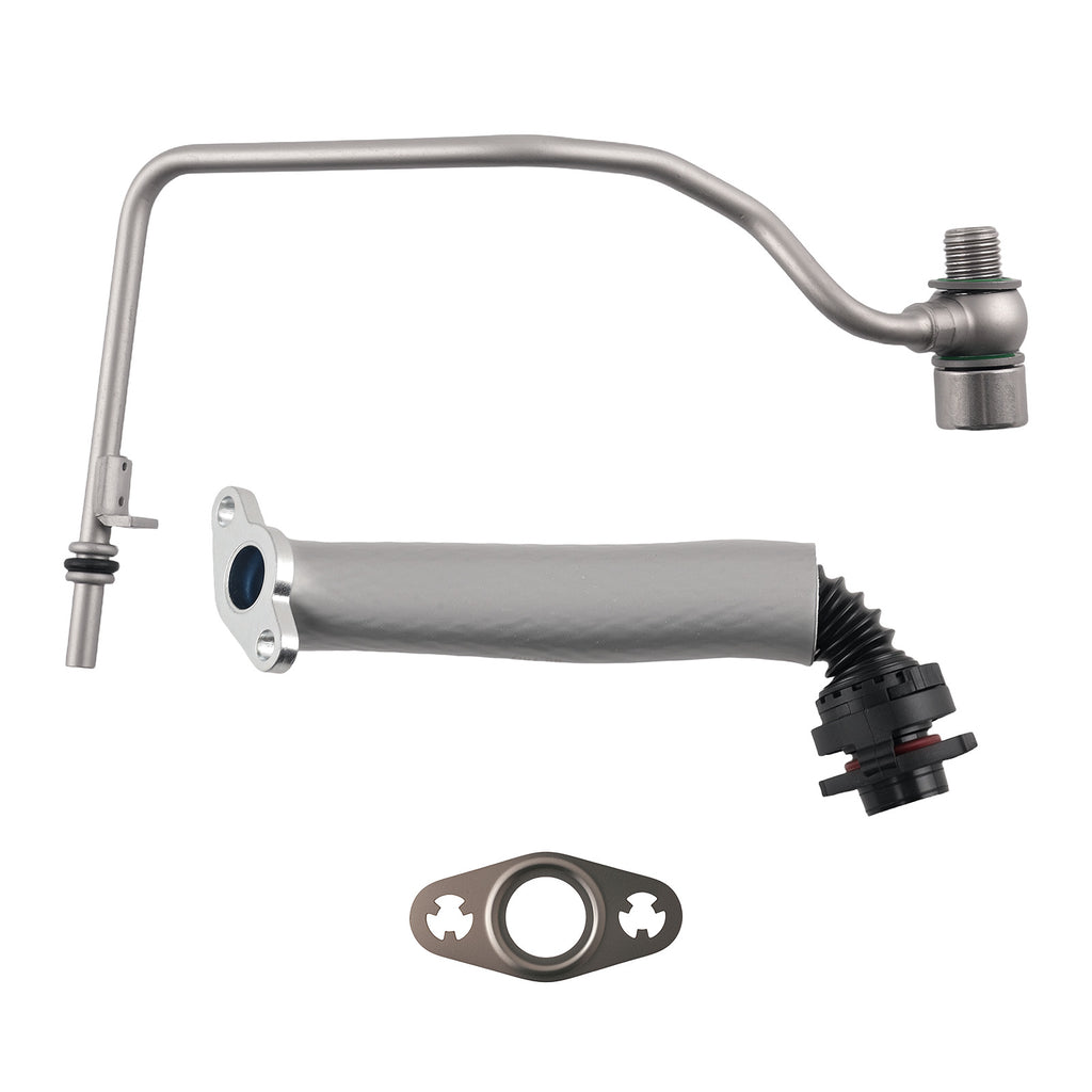 Turbo Oil Supply Return Pipe Kit Compatible with Vauxhall Astra H 1.6 55574129 55565719