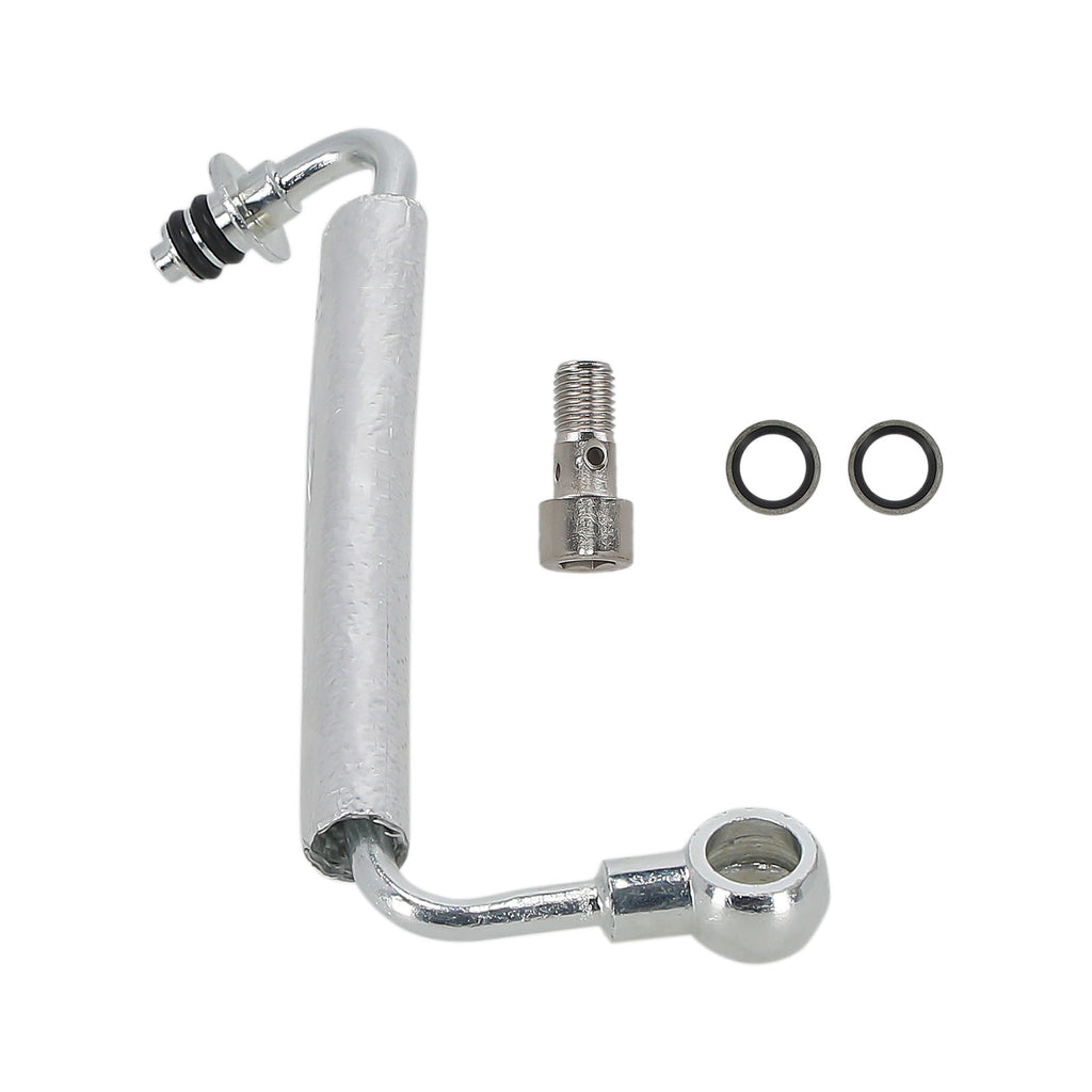 Turbo Oil Feed Line Tube Compatible with Chevy Cruze Sonic Trax Compatible with Buick Encore 1.4L 2010-2019