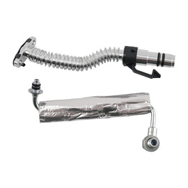2x Oil Line Turbo Set geschikt voor Opel Adam M13 Meriva B Mokka X J13 Zafira C 1.4