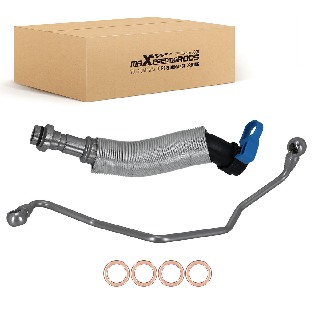 Turbo Oil Feed Return Pipe compatible with MINI Clubman R55 Cooper S 135KW 11657534454 10-14