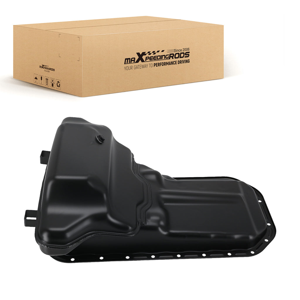Engine Oil Pan compatible with Toyota Hilux Pickup 2.5 3.0 MK6 MK7 1210130090
