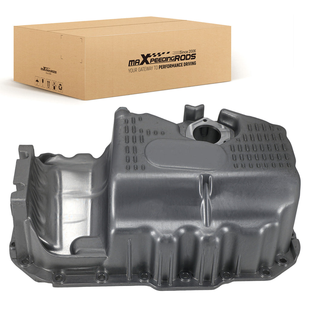 Aluminium Engine Oil Sump Pan geschikt voor VW Eos 1.6 FSI 2006-2008 03C103603G