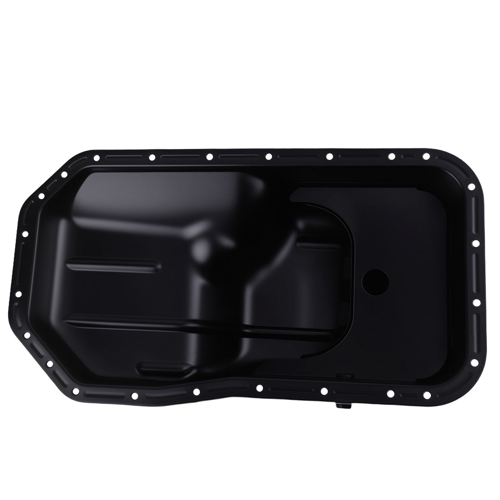 Engine Oil Pan Assembly compatible with Mitsubishi L200 2.5 Diesel MD328017 96-07 Black