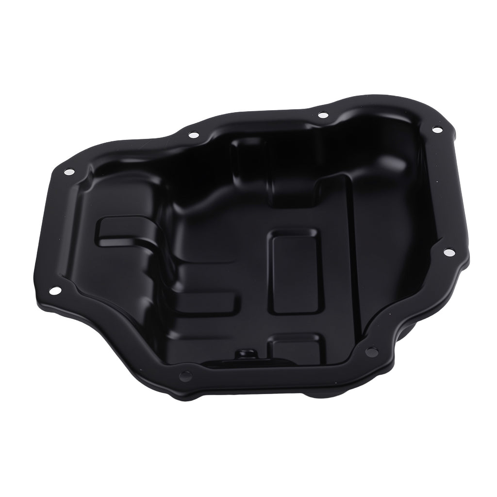 Black Oil Pan compatible with Nissan Juke NV200 HR16DE 1.6L 2010-2022 11110-BC21B Steel