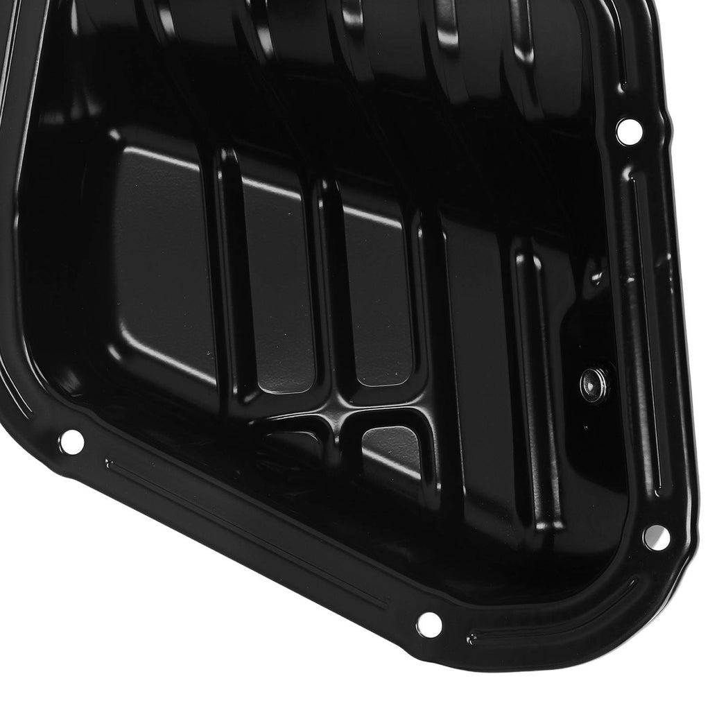 Black Steel Oil Sump compatible for Nissan Micra K12 Note E11 1.0 1.2 1.4 2003-2012