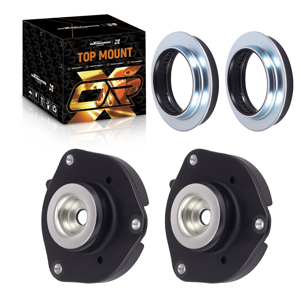 2x Cojinete Amortiguador compatible for VW GOLF TIGUAN compatible for AUDI Q3 compatible for SKODA YETI 6N0412249B