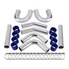 Load image into Gallery viewer, Universal 3" 76mm Intercooler Turbo Boost Piping Pipe Hose Kit Clamp Kit