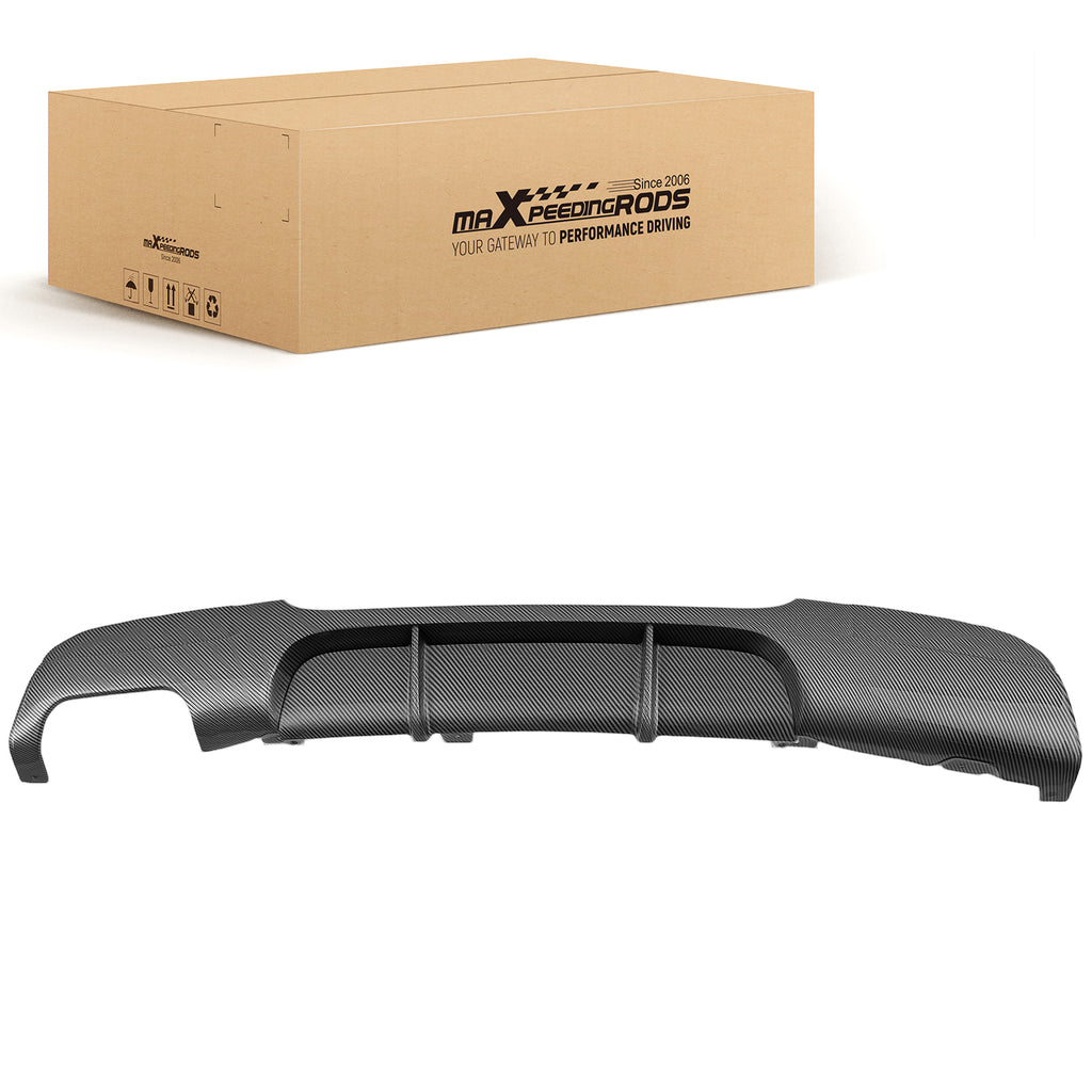 Carbon Look Rear Diffuser compatibel met BMW 3 Series E90 E91 M S...