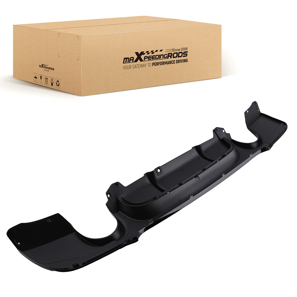 Black LED Rear Lip compatible with BMW E92 E93 3 Series M Sport 04-12 Diffuser