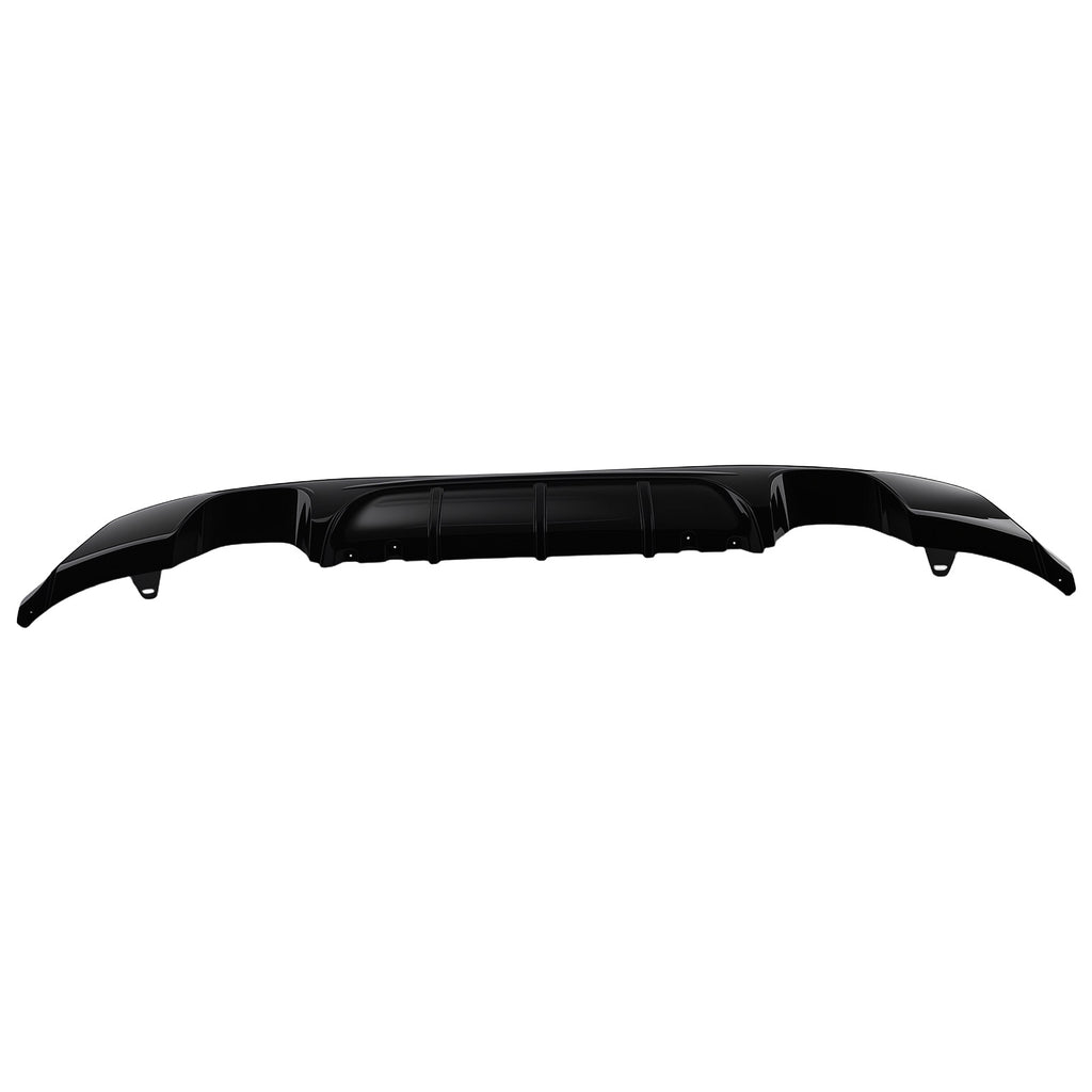 Rear Bumper Lip geschikt voor BMW 2 Series F22 F23 M Sport 2013-2021 Gloss Black