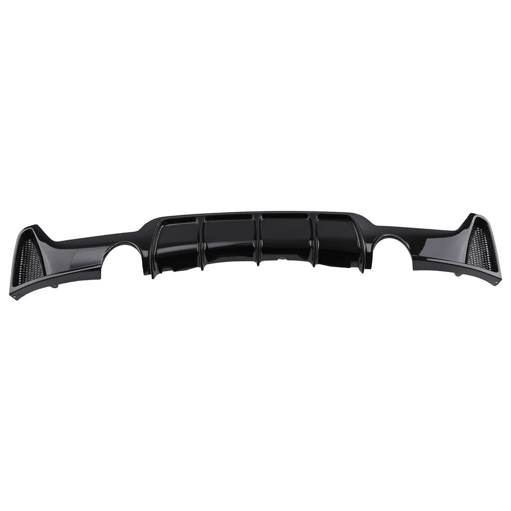 Black Bumper Diffuser compatibel met BMW F32 F33 F36 4 Series M S...