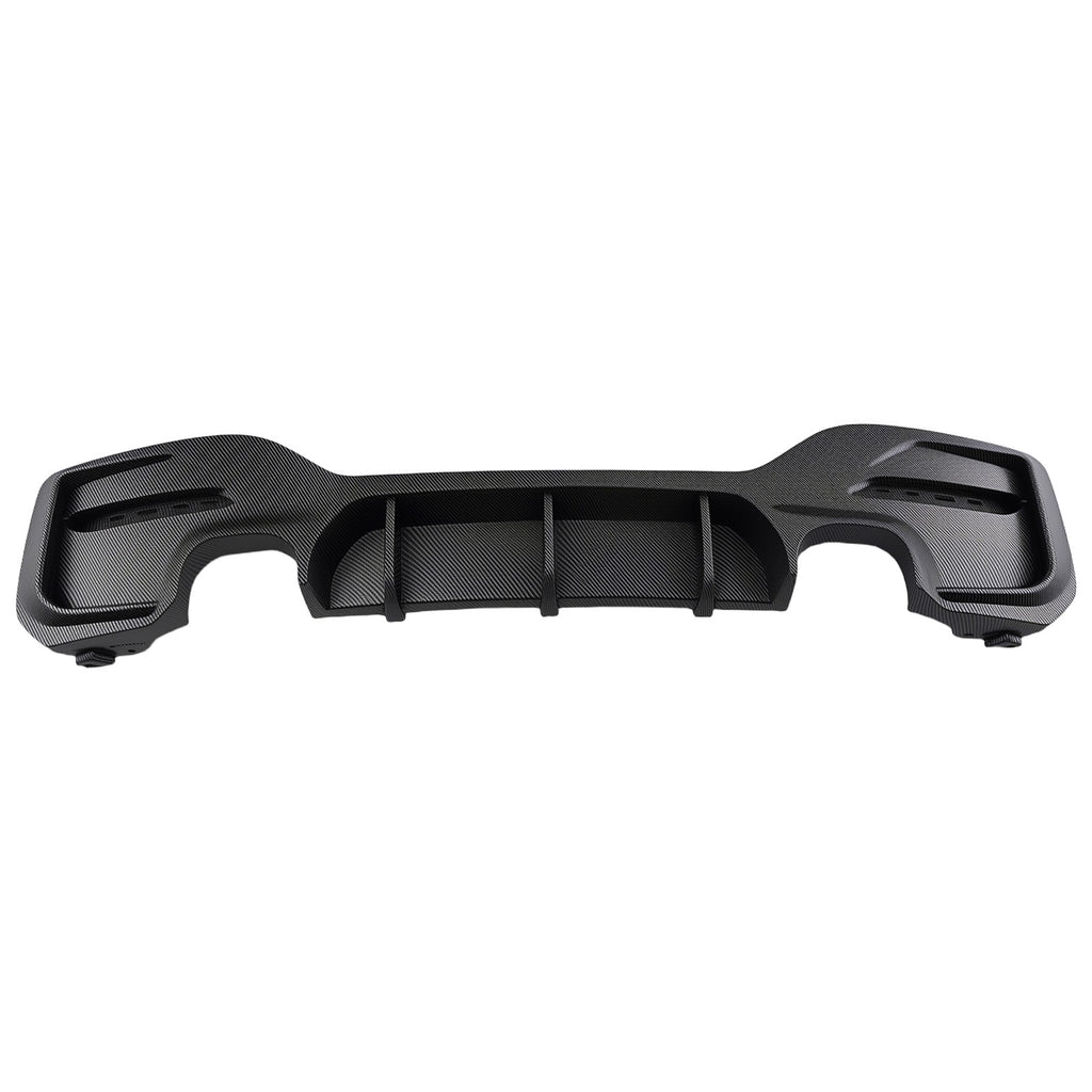 Gloss Black Rear Splitter geschikt voor BMW F20 F21 1 Series M Sport 2015-19 Carbon Style