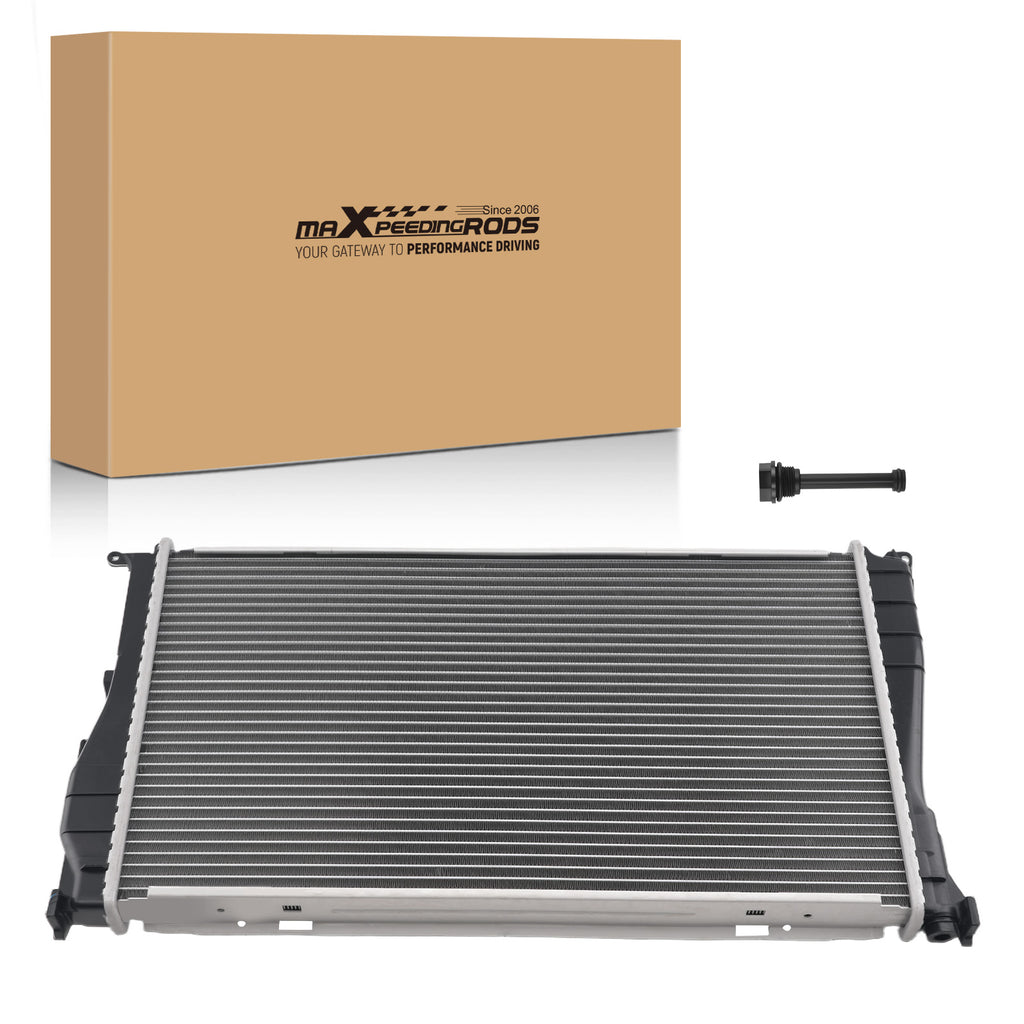 Radiateur Aluminium compatible for BMW 135i E82/335xi E92 3.0L 2007-2013 MT 17117788904