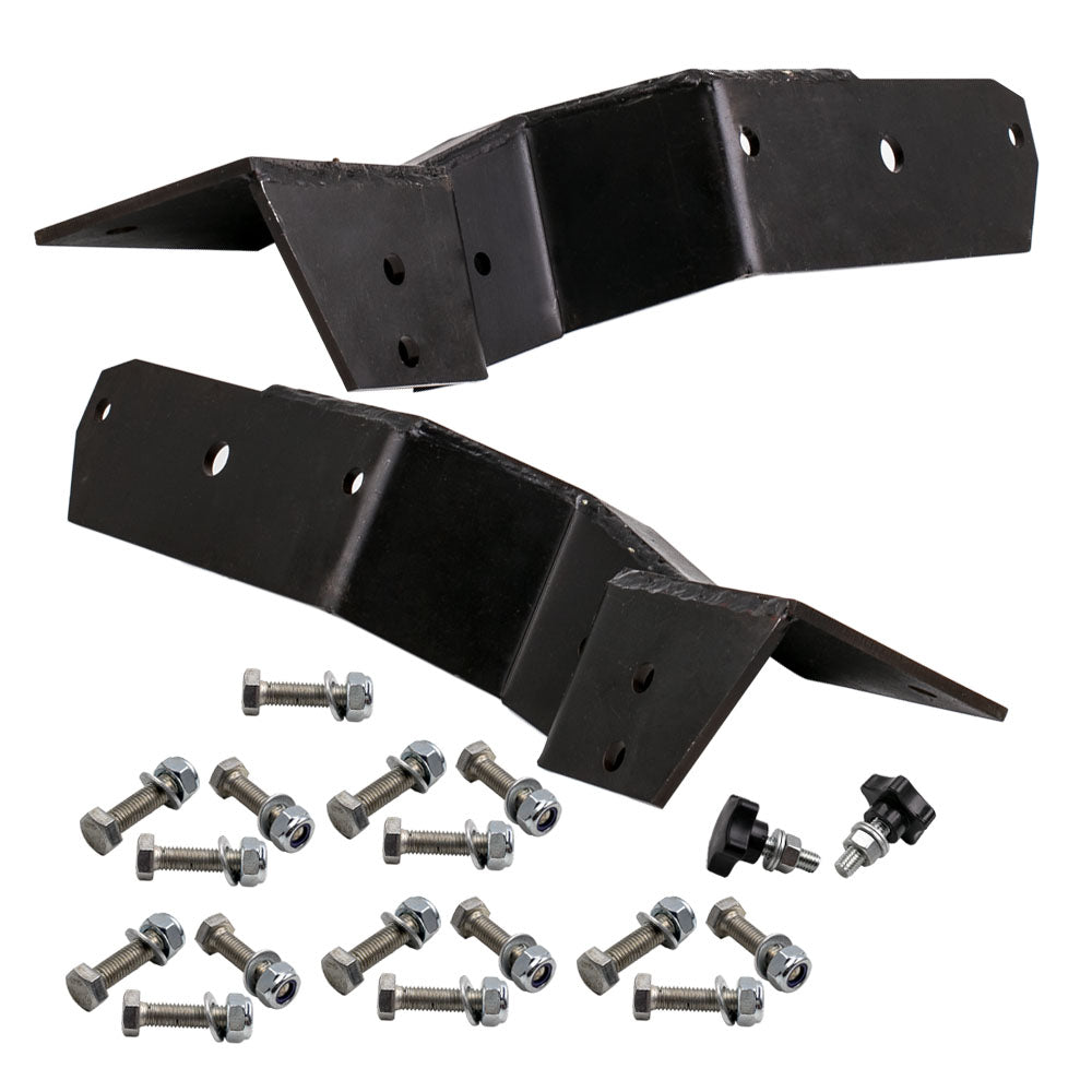 Bolt-In C Notch Kit Rear Frame Compatible with Chevy C10 Pickup 63-72 Compatible with GMC C1500 Truck 67-72