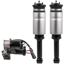 Load image into Gallery viewer, 2x Anteriore Aria Sospensione + Compressore Pump for Range compatible for Rover Sport