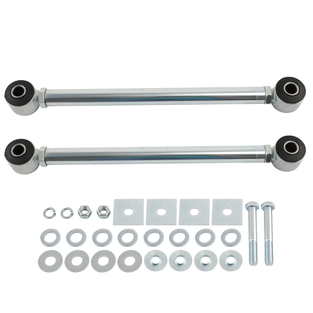 CSR Adjustable Rear Strut Rods Bar Urethane Bushings Hardware compatible with Corvette 63-79 suspension arms