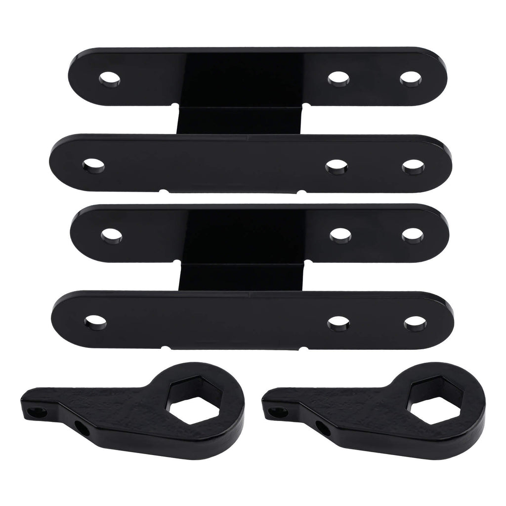 Lift Kit 3 inch Torsion Keys Rear Shackles Compatible for Chevy S10 Blazer 1982 -04