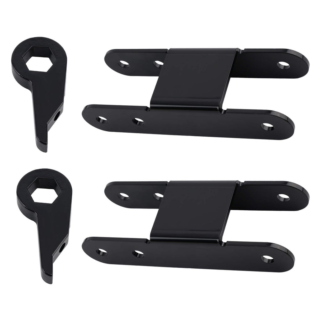 Lift Kit 3 inch Torsion Keys Rear Shackles Compatible for Chevy S10 Blazer 1982 -04