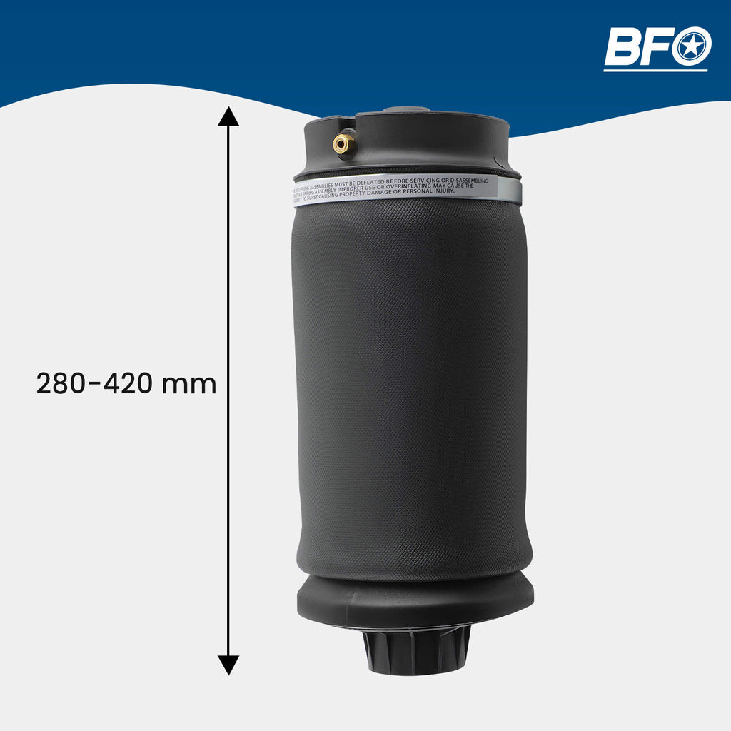 2x Rear Air Ride Spring Bag compatible for Mercedes W164 X164 GL350 GL450 ML63 1643200625