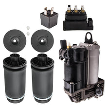 Load image into Gallery viewer, 2X Hinten Luftbalg + Kompressor mit Ventilblock compatible for Mercedes ML GL W164 X164