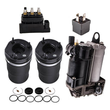 Load image into Gallery viewer, 2X Luftfeder Vorne + Kompressor + Ventilblock compatible for Mercedes ML W164 GL X164