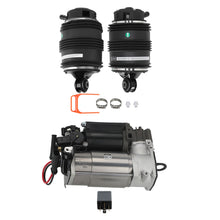 Load image into Gallery viewer, 2x Hinten Luftfeder 3Pins + Kompressor compatible for Mercedes E-Klasse W211 S211 Airmatic