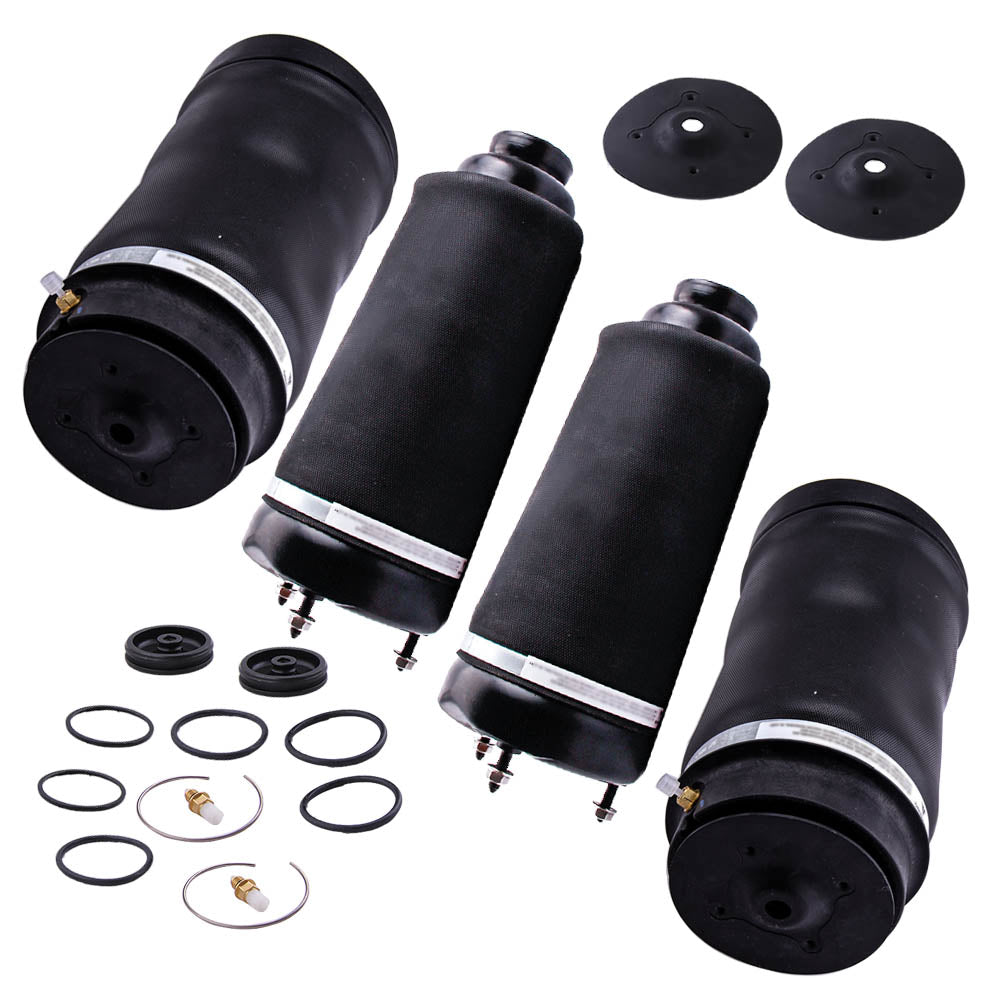 Air Suspension Spring Air Bag 2 pares Delantero + Trasero compatible for Mercedes Clase R V251