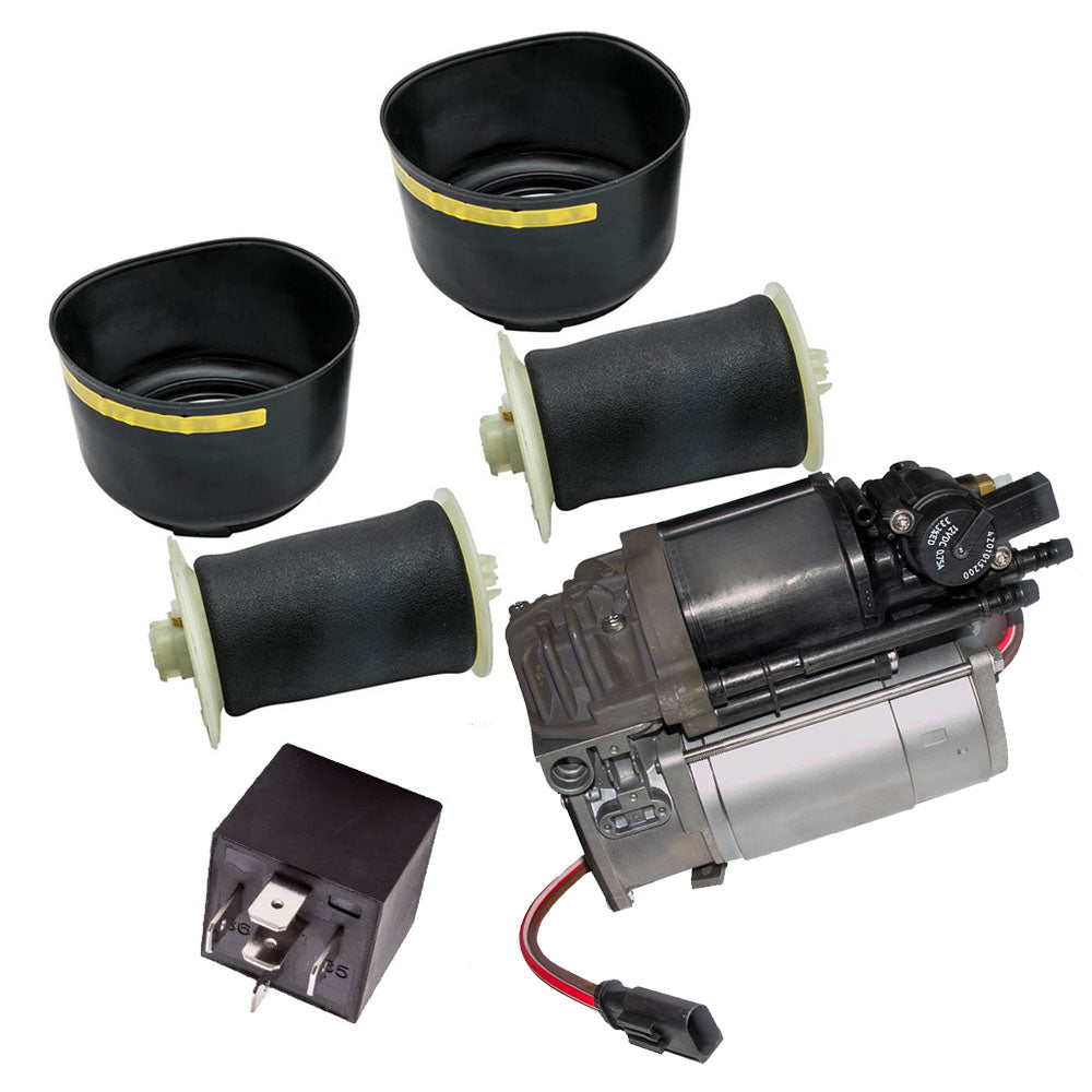 Paar Hinten Luftfederung mit Kompressor compatible for BMW 5er F10 F11 Kombi GT F07