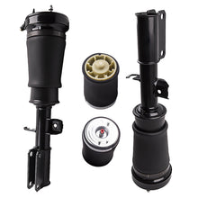 Load image into Gallery viewer, 2X Luftfeder Hinten + 2X Luftfederung Federbeine Vorne compatible for BMW X5 E53 3.0L 4.8L