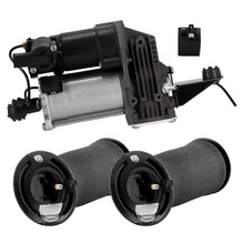 Load image into Gallery viewer, Air Compressorpomp 2 achter Luchtvering Veerbalg Kit geschikt voor BMW 5 Touring E61