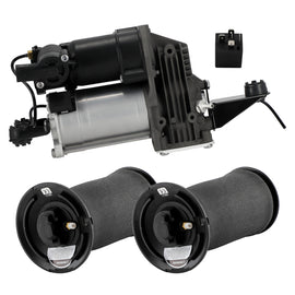 Air Compressorpomp 2 achter Luchtvering Veerbalg Kit geschikt voor BMW 5 Touring E61