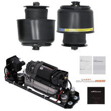 Load image into Gallery viewer, 2X Hinten Federbalg + Luftfederung Kompressor + Ventilblock compatible for BMW 5er F11 F07
