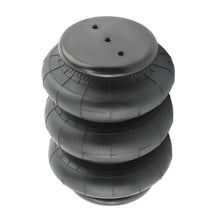 Load image into Gallery viewer, 2 Packs Air Ride Triple Bellow Bag 2600lb 1/2npt Single Port Heavy Duty