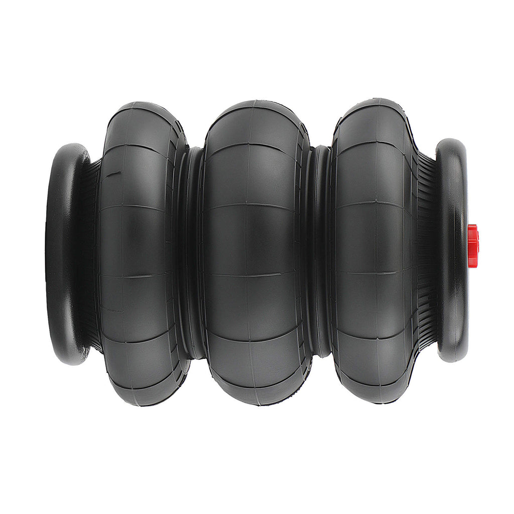 2 Packs Air Ride Triple Bellow Bag 2600lb 1/2npt Single Port Heavy Duty