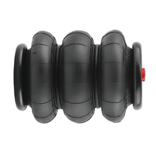 Load image into Gallery viewer, 2 Packs Air Ride Triple Bellow Bag 2600lb 1/2npt Single Port Heavy Duty