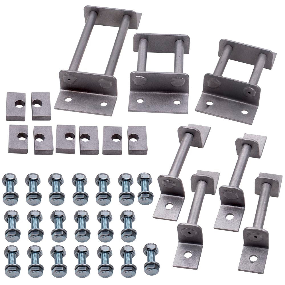 CSR Compatible with Tahoe/Yukon 2000-2014 Third Row Compatible with Seat Bracket, Strikers and Bolts Kit