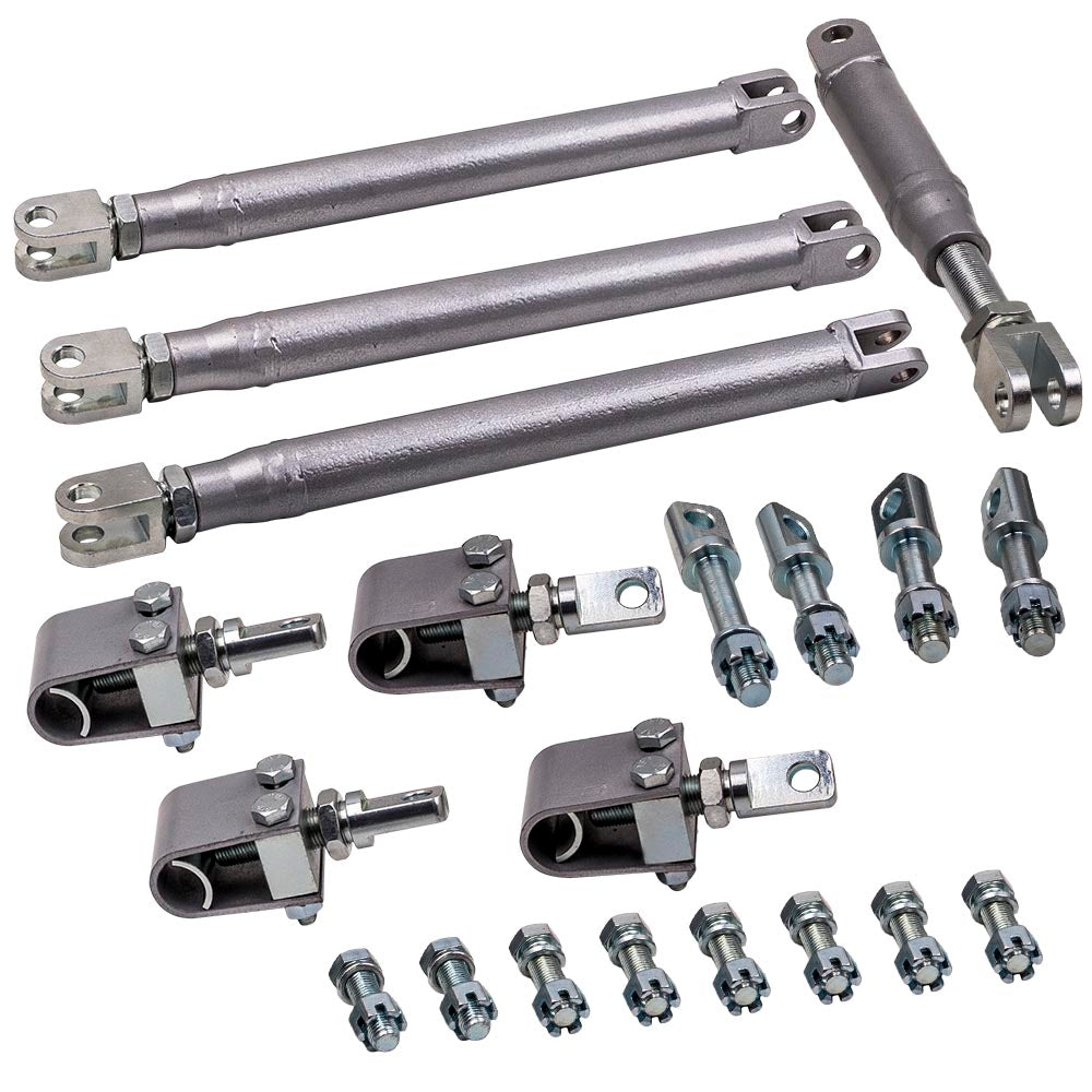Sidecar Installation Kit geschikt voor Honda Geschikt voor Suzuki Geschikt voor Yamaha U-Clamp frame mounts