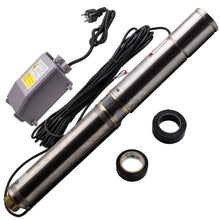 Load image into Gallery viewer, 550W Submersible Waterpomp Deep Well Pomp 4000 L/h 7.6 Bar Pipe